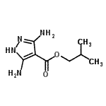 CAS 登录号：82819-88-3， 异丁基3,5-二氨基-1H-吡唑-4-羧酸酯
