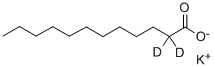CAS#: 82867-25-2， Potassium Dodecanoate-2,2-D2