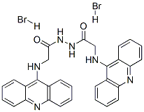 CAS 登录号：82906-12-5， N-9-吖啶基-甘氨酸2-((9-吖啶基氨基)乙酰基)酰肼二氢溴酸盐