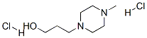 structure of CAS# 82980-50-5, 4-Methylpiperazine-1-Propanol Dihydrochloride;3-(4-Methyl-1-Piperazinyl)Propan-1-Ol Dihydrochloride;4-Methylpiperazine-1-Propanol Dihydrochloride