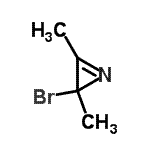 CAS 登录号：82992-34-5， 2-溴-2,3-二甲基-2H-吖丙因