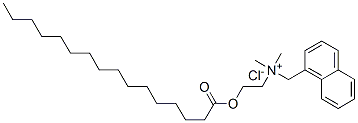 CAS#: 83027-39-8， N,N-Dimethyl-N-[2-[(1-Oxohexadecyl)Oxy]Ethyl]-1-Naphthalenemethanaminium Chloride (1:1)