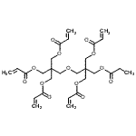 CAS 登录号：83045-04-9， 3-(丙烯酰氧基)-2-({3-(丙烯酰氧基)-2-[(丙烯酰氧基)甲基]-2-[(丙酰氧基)甲基]丙氧基}甲基)-2-[(丙烯酰氧基)甲基]丙基丙烯酸酯