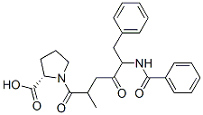 CAS#: 83148-65-6， 5-Benzamido-2-Methyl-4-Oxo-6-Phenylhexanoylproline