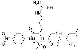 CAS 登录号：83160-48-9， 甲基磺酰基亮氨酰-甘氨酰-精氨酸-4-硝基苯胺