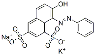 CAS#: 83232-33-1， Potassium Sodium 7-Hydroxy-8-(Phenylazo)Naphthalene-1,3-Disulphonate