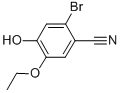 structure of CAS# 832674-70-1, 2-Bromo-5-Ethoxy-4-Hydroxy-Benzonitrile;2-BROMO-5-ETHOXY-4-HYDROXY-BENZONITRILE