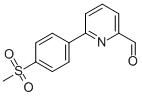 structure of CAS# 834884-84-3, 6-(4-(Methylsulfonyl)Phenyl)-2-Pyridine