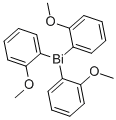 structure of CAS# 83724-41-8, Tris(2-Methoxyphenyl)Bismuthine;TRIS(2-METHOXYPHENYL)BISMUTHINE 98%;Tris(2-Methoxyphenyl)Bismuthine,98%;TRIS(2-METHOXYPHENYL)BISMUTHINE