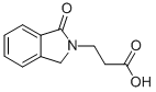 structure of CAS# 83747-30-2, 3-(1-Oxo-1,3-Dihydro-2H-Isoindol-2-Yl)Propanoic Acid;3-(1-OXO-1,3-DIHYDRO-2H-ISOINDOL-2-YL)PROPANOIC ACID;3-(1-OXO-1,3-DIHYDRO-ISOINDOL-2-YL)-PROPIONIC ACID