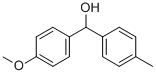 structure of CAS# 838-22-2, 4-Methoxy-4'-Methylbenzhydrol;Nsc87393
