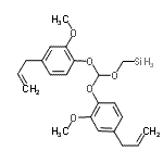 CAS#: 83817-75-8， {[Bis(4-allyl-2-methoxyphenoxy)methoxy]methyl}silane