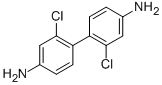 structure of CAS# 84-68-4, 2,2'-Dichloro-1,1'-biphenyl-4,4'-diamine;4-(4-Amino-2-Chloro-Phenyl)-3-Chloro-Aniline;[4-(4-Amino-2-Chloro-Phenyl)-3-Chloro-Phenyl]Amine;Zinc00157926