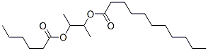 CAS 登录号：84006-25-7， 3-己酰氧基丁烷-2-基十一烷酸酯
