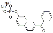 CAS 登录号：84255-36-7， 2-苯甲酰基-7-萘基磷酸二钠