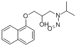CAS#: 84418-35-9， N-Nitrosopropranolol