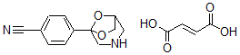 CAS#: 84509-14-8， 4-(6,8-Dioxa-3-azabicyclo(3.2.1)oct-5-yl)benzonitrile (Z)-2-butenedioate (1:1)