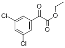structure of CAS# 845790-52-5, Ethyl 3,5-Dichlorobenzoylformate;(3,5-DICHLOROPHENYL)GLYOXYLIC ACID ETHYL ESTER;ETHYL 3,5-DICHLOROBENZOYLFORMATE