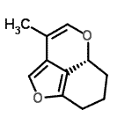 CAS 登录号：845962-06-3， (5aR)-3-甲基-5a,6,7,8-四氢呋喃并[4,3,2-De]苯并吡喃