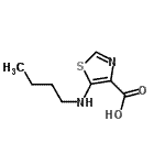 CAS#: 84636-40-8， 5-(Butylamino)-1,3-thiazole-4-carboxylic acid