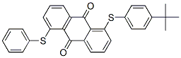 CAS#: 84674-65-7， 1-[[4-(1,1-Dimethylethyl)Phenyl]Thio]-5-(Phenylthio)Anthraquinone