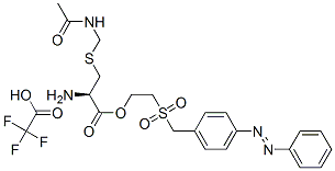 CAS#: 84712-95-8， 2-((p-(Phenylazo)Benzyl)Sulphonyl)Ethyl S-(Acetamidomethyl)-L-Cysteinate Mono(Trifluoroacetate)