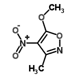 CAS#: 84735-85-3， 5-Methoxy-3-methyl-4-nitro-1,2-oxazole
