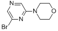 structure of CAS# 848841-62-3, 2-Bromo-6-Morpholinopyrazine;4-(6-BROMOPYRAZIN-2-YL)MORPHOLINE;2-BROMO-6-MORPHOLINOPYRAZINE