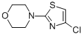 structure of CAS# 848841-68-9, 4-(4-Chlorothiazol-2-Yl)Morpholine;4-(4-CHLOROTHIAZOL-2-YL)MORPHOLINE