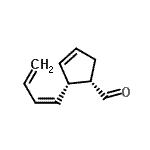CAS 登录号：84899-25-2， (1S,2S)-2-[(1Z)-1,3-丁二烯-1-基]-3-环戊烯-1-甲醛