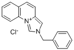 structure of CAS# 849797-78-0, 2-Benzylimidazo(1,5-a)Quinolinium Chloride
