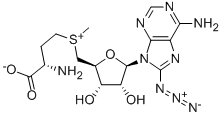 CAS 登录号：84980-20-1， 8-叠氮基-S-腺苷蛋氨酸
