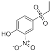 结构式 CAS# 84996-11-2, 4-(乙基磺酰基)-2-硝基苯酚