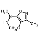 CAS#: 85053-79-8， 5-(1,2-Dimethylhydrazino)-3,4-dimethyl-1,2-oxazole