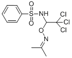 CAS#: 85095-85-8， N-(1-((Isopropylideneamino)Oxy)-2,2,2-Trichloroethyl)-Benzenesulfonamide