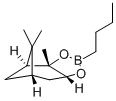 structure of CAS# 85167-10-8, (1S,2S,3R,5S)-(+)-2,3-Pinanediol Butylboronate Ester;(3As,4S,6S,7Ar)-2-Butyl-3A,5,5-Trimethylhexahydro-4,6-Methanobenzo[D][1,3,2]Dioxaborole;1-Butylboronic Acid (1S,2S,3R,5S)-(+)-2,3-Pinanediol Ester, 95%;N-Butaneboronic Acid (1S,2S,3R,5S)-(+)-2,3-Pinanediol Ester