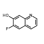 CAS 登录号：851985-94-9， 6-氟-7-喹啉醇