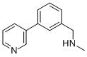 structure of CAS# 852180-72-4, N-Methyl-N-(3-Pyridin-3-Ylbenzyl)Amine;N-Methyl-3-(Pyridin-3-Yl)Benzylamine, 3-{3-[(Methylamino)Methyl]Phenyl}Pyridine;N-Methyl[3-(Pyridin-3-Yl)Phenyl]Methylamine 97%;N-Methyl-N-3-(Pyridin-3-Yl)Benzylamine 97%