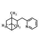 CAS 登录号：85223-26-3， 2-[(1,7,7-三甲基双环[2.2.1]庚-2-基)甲基]吡啶