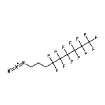 CAS#: 852527-60-7， 9-Azido-1,1,1,2,2,3,3,4,4,5,5,6,6-tridecafluorononane