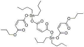 CAS 登录号：85391-80-6， (Z,Z,Z)-6,6,13,13-四丁基-4,8,11,15-四氧代-5,7,12,14-四氧杂-6,13-二锡杂十八碳-2,9,16-三烯二酸二丙酯