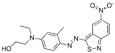 CAS 登录号：85392-17-2， 2-[乙基[3-甲基-4-[(5-硝基-2,1-苯并异噻唑-3-基)偶氮]苯基]氨基]乙醇