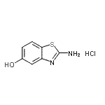CAS 登录号：854091-33-1， 2-氨基-1,3-苯并噻唑-5-醇盐酸盐(1:1)