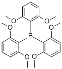 structure of CAS# 85417-41-0, Tris(2,6-Dimethoxyphenyl)Phosphine;TRIS(2,6-DIMETHOXYPHENYL)PHOSPHINE 97+% HPLC;Tris(2,6-Dimethoxyphenyl)Phosphine, 97+% 5GR;Tris(2,6-Dimethoxyphenyl)Phosphine, 97+%