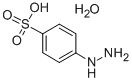 结构式 CAS# 854689-07-9, 4-肼基苯磺酸半水合物
