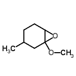 CAS 登录号：855383-78-7， 1-甲氧基-3-甲基-7-氧杂双环[4.1.0]庚烷