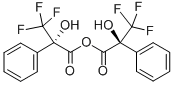 结构式 CAS# 85541-57-7, (+)-alpha-甲氧基-alpha-(三氟甲基)苯基乙酸酐