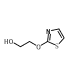 CAS 登录号：85541-89-5， 2-(1,3-噻唑-2-基氧基)乙醇