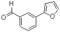 structure of CAS# 85553-52-2, 3-(2-Furyl)Benzaldehyde;3-(2-Furyl)Benzaldehyde(SALTDATA: FREE);3-FURAN-2-YL-BENZALDEHYDE;3-(2-FURYL)BENZALDEHYDE