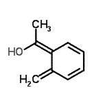 CAS 登录号：85562-08-9， (1Z)-1-(6-亚甲基-2,4-环己二烯-1-亚基)乙醇